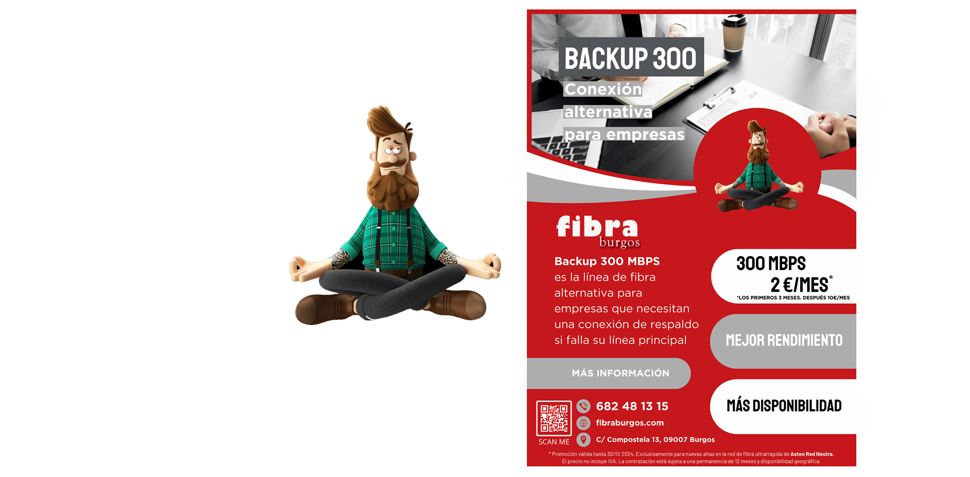 backup internet fibra optica